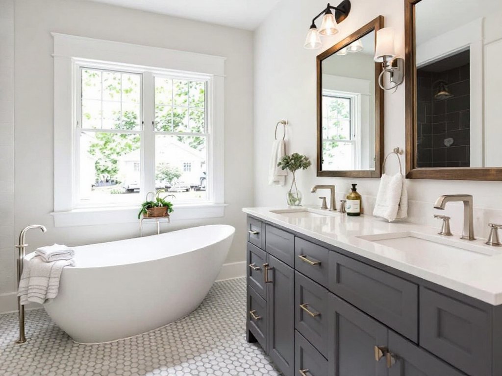 Caption: Experience the epitome of excellence with our gold standard home remodeling services available in Weston, MA. Impeccably modern and contemporary designs await! Modernly updated home exterior representing the prime work of home remodeling contractors in Weston, MA.