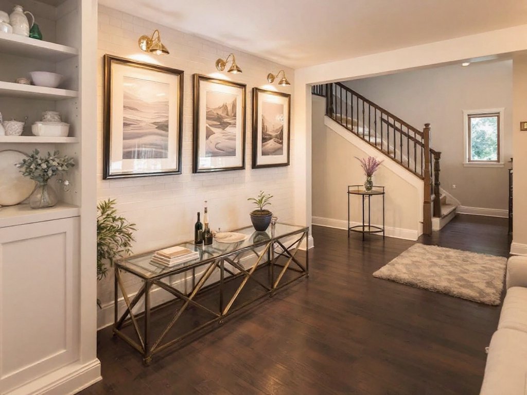 Modern basement redesign done by top specialists in Dover, MA.