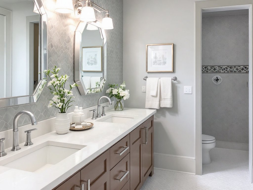 Unleashing the Potential of Your Bathroom: A Remodel by Norwood, MA Experts. Expert bathroom contractors working on a bathroom remodel in Norwood, MA.