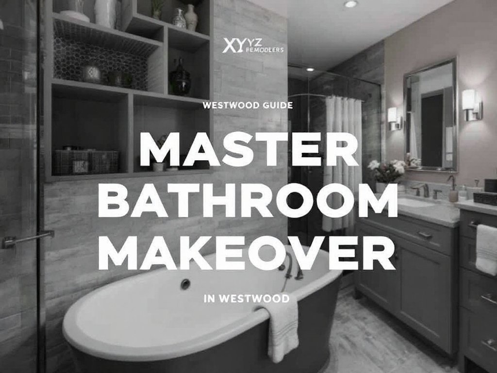 Revamping Elegance: Master Bathroom Makeover Guide in Westwood Transformation of a master bathroom in Westwood