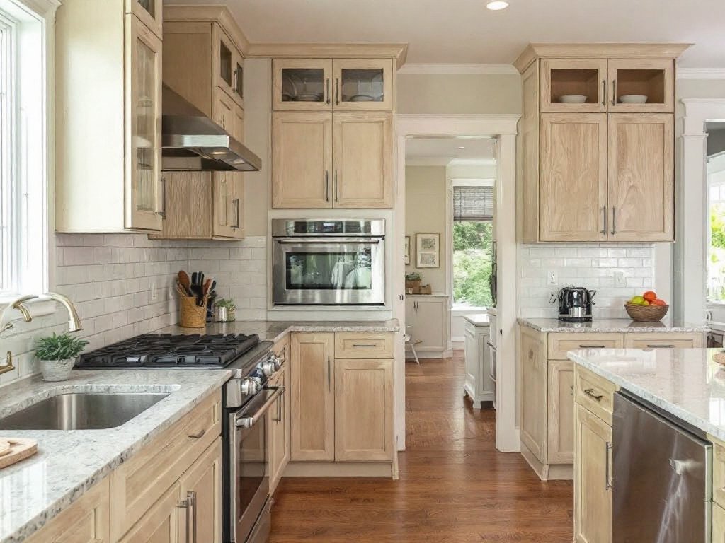 Unparalleled Kitchen Renovation Services in Walpole, MA - Stylish Cooking Space Upgrade Like Never Before! Alt Text: High-quality kitchen renovation project done by top contractors near Walpole, MA.