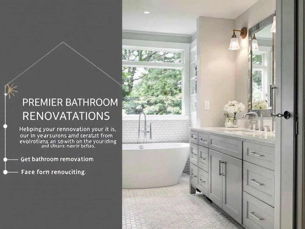 Alt Text: Stunning bathroom makeover with modern fixtures and elegant finishes in Hopkinton.
