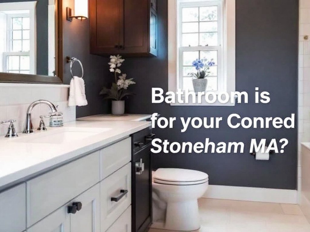 Premium Bathroom Remodeling Contractors in Stoneham, MA. Professionals working on a bathroom remodeling project in Stoneham MA.
