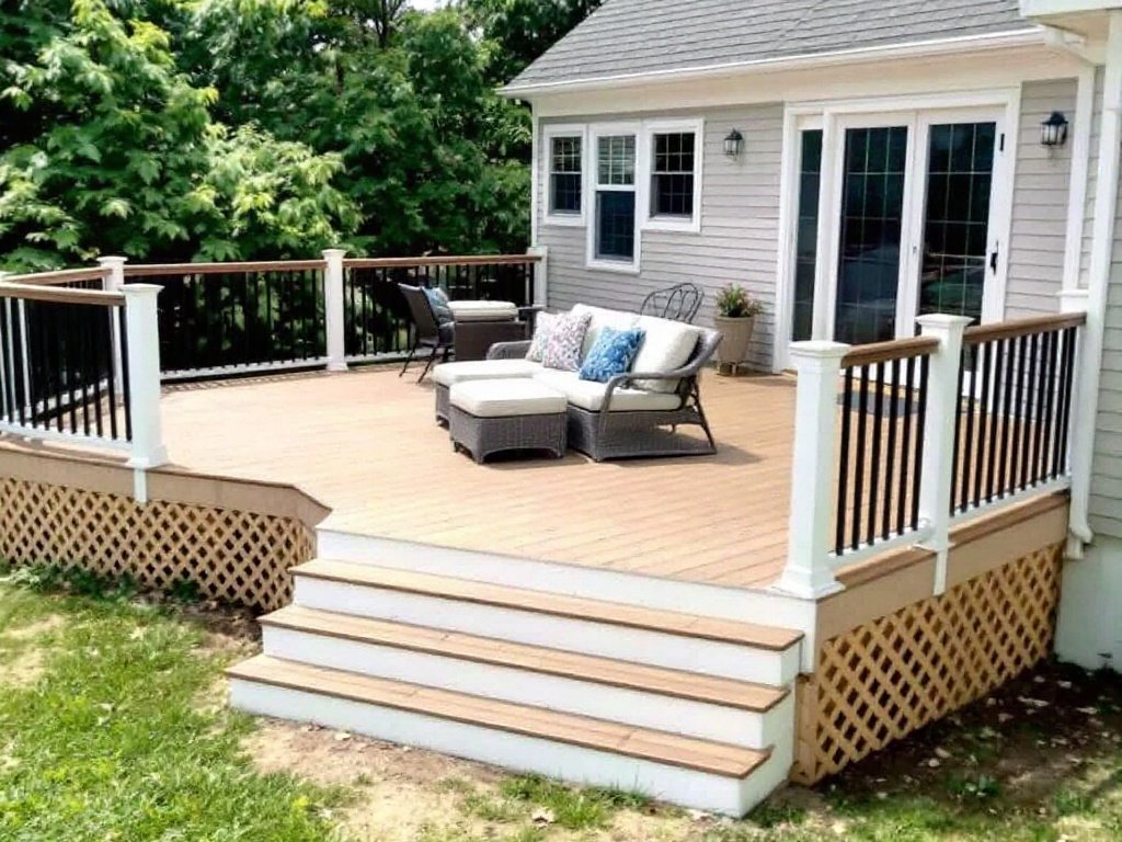 'Professional deck installation near Winchester, MA to enhance the beauty of your home'.