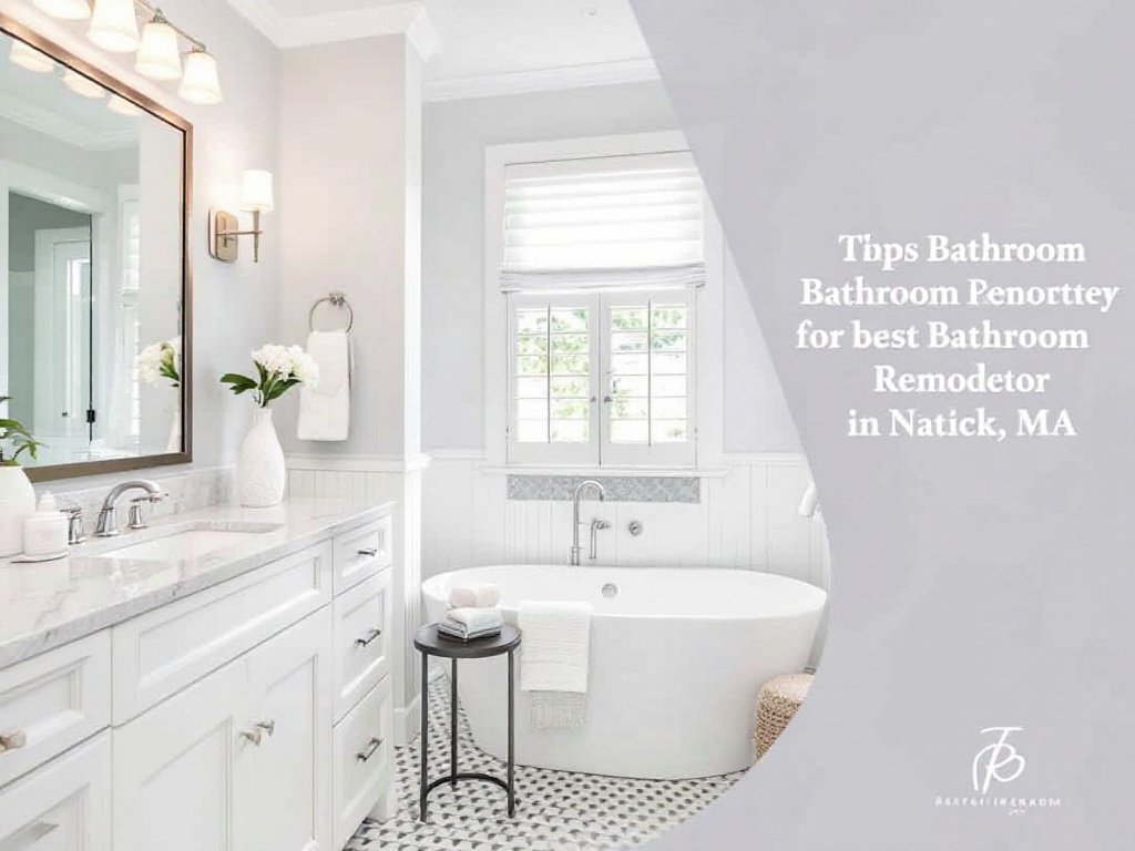 Top-Rated Bathroom Remodeling Contractor Services in Natick, MA Bathroom remodeling project by a professional contractor in Natick, MA.