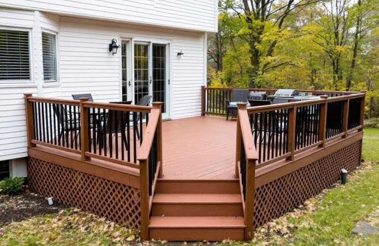 Experience Top-Notch Deck Construction with Expert Contractors near Weston, MA