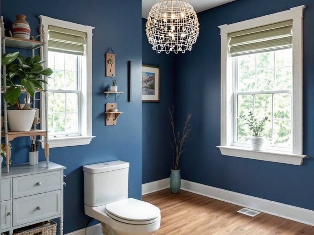 Freshly painted contemporary interior in Billerica, MA, showcasing modern design elements.