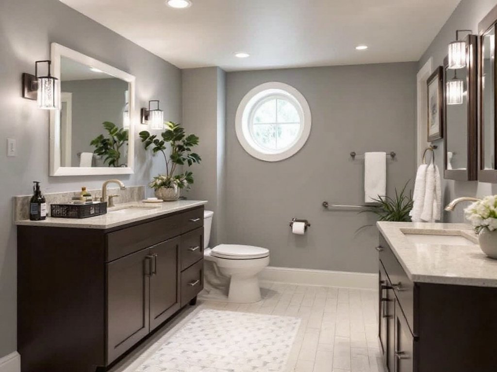 Upgrade Your Living Space with the Best Basement Remodelers near Milton, MA An image of a newly remodeled basement showcasing a modern and contemporary design near Milton, MA.