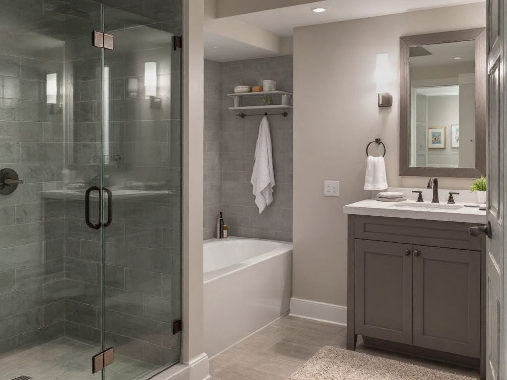 Alt Text: An image representing a thriving basement remodeling business near Milton, MA.