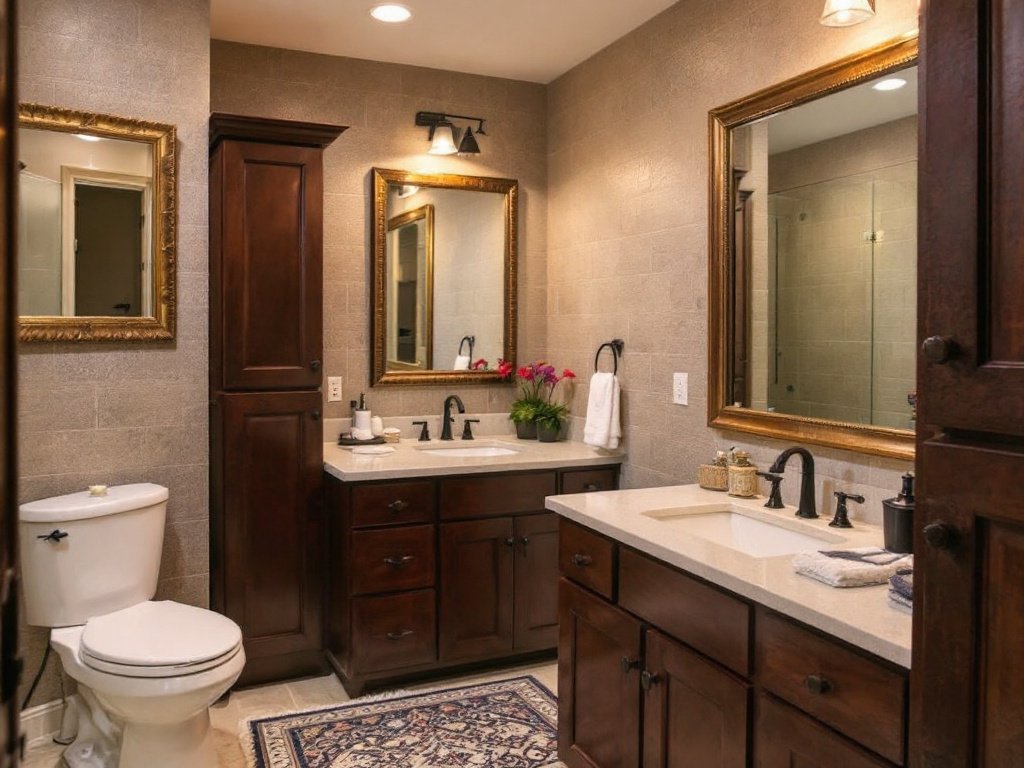 Renovate Your Basement into a Luxurious Bathroom with Sharon's Best Remodelers! An image featuring the top basement remodelers near Sharon who specialize in bathroom remodeling.