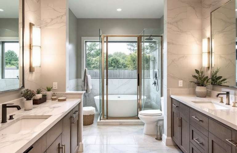 The Transformation Journey: Modern Haven Elevated Bathroom Redesign