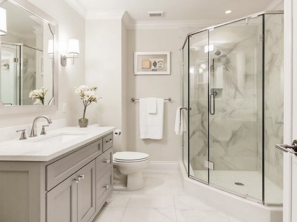 Spectacular Bathroom Makeovers by Burlington MA Renovators Professional bathroom renovation by Burlington MA contractors