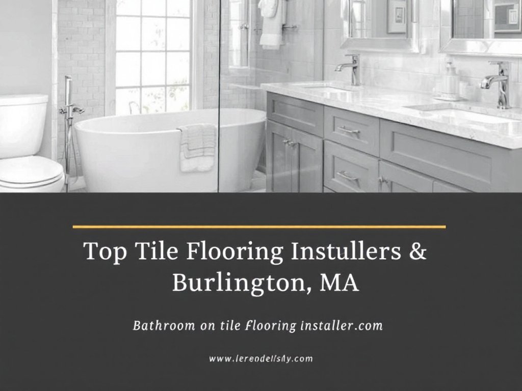 The Leading Tile Flooring Installers in Burlington, MA in Action. Skillful tile flooring installers working in Burlington, MA.