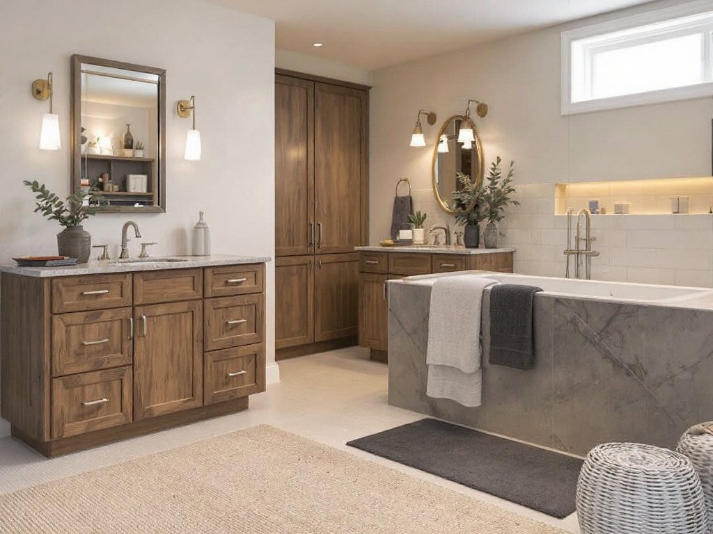 Discovering Top-rated Basement Renovation Experts in Sudbury, Massachusetts. Experienced basement remodelers inspecting the basement for renovation in Sudbury.