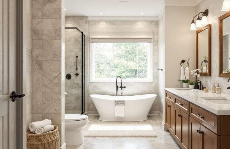 Unveiling The Magic of Bathroom Tile and Paint: A New Dawn For Your Bathroom Remodeling