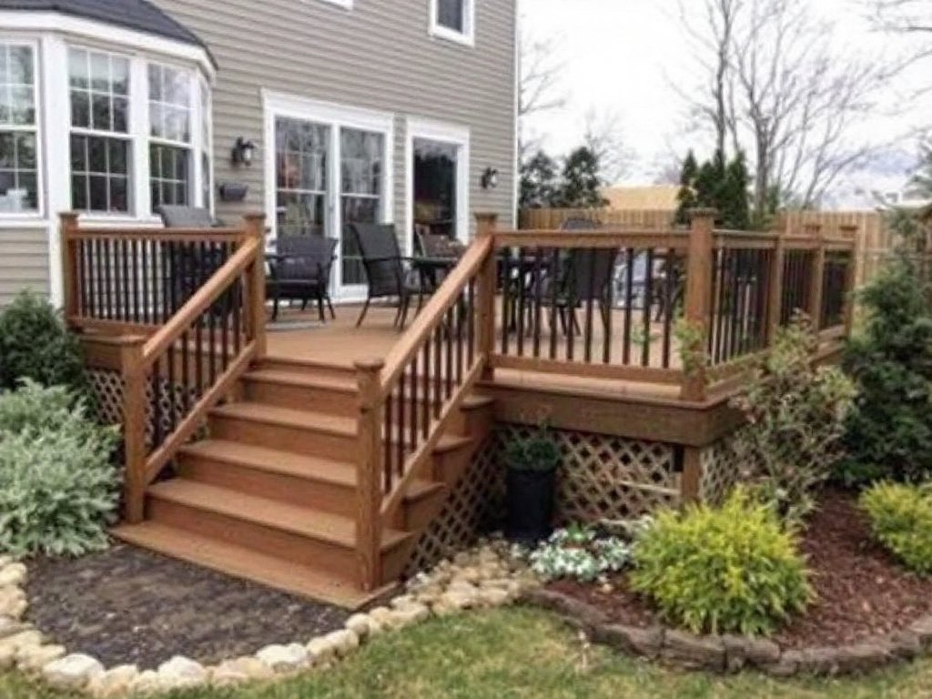 Modern and contemporary design deck installation guide for Burlington, MA.
