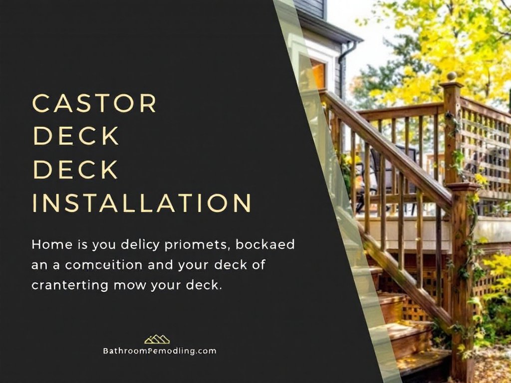 Expert individual installing a brand-new deck in Norwood, MA.