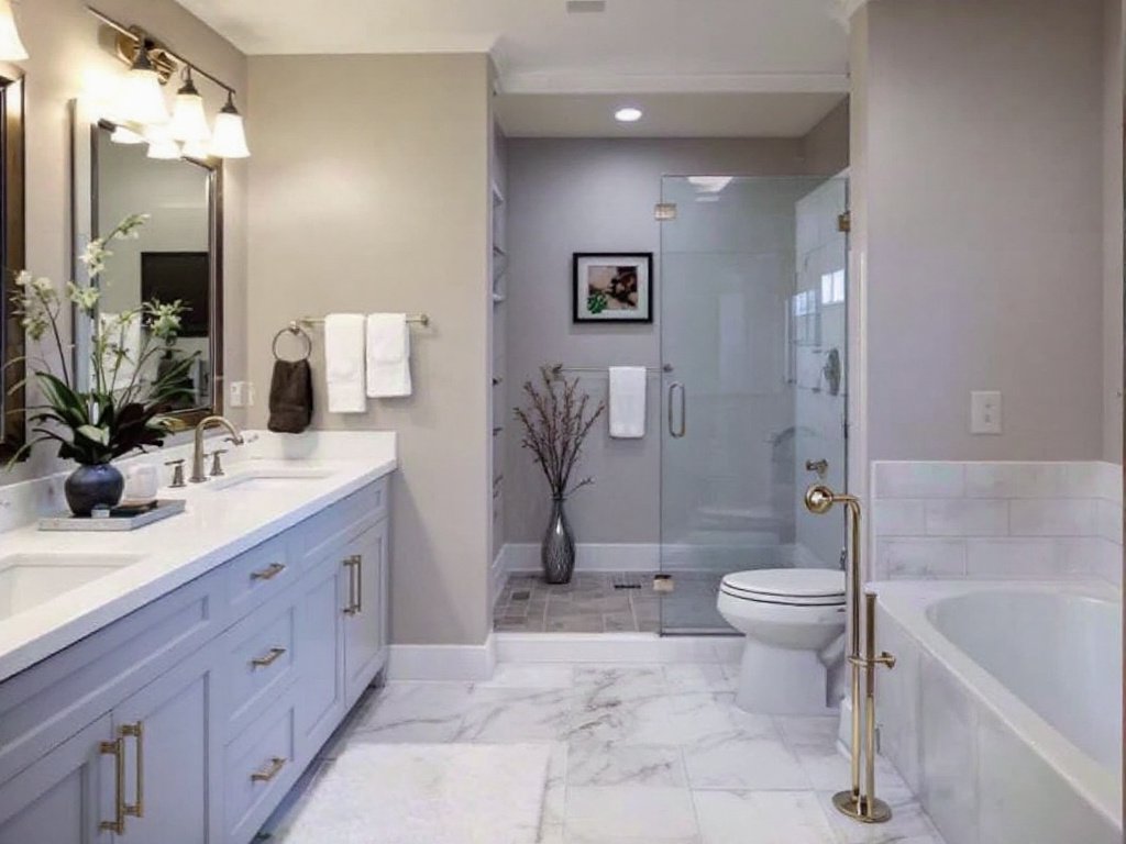 Alt Text: A comprehensive guidebook on quality bathroom remodeling techniques by general contractors based in Natick, MA.