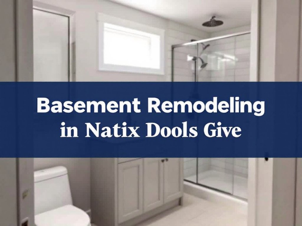 Alt Text: Modern and contemporary basement remodeling designs in Natick, MA