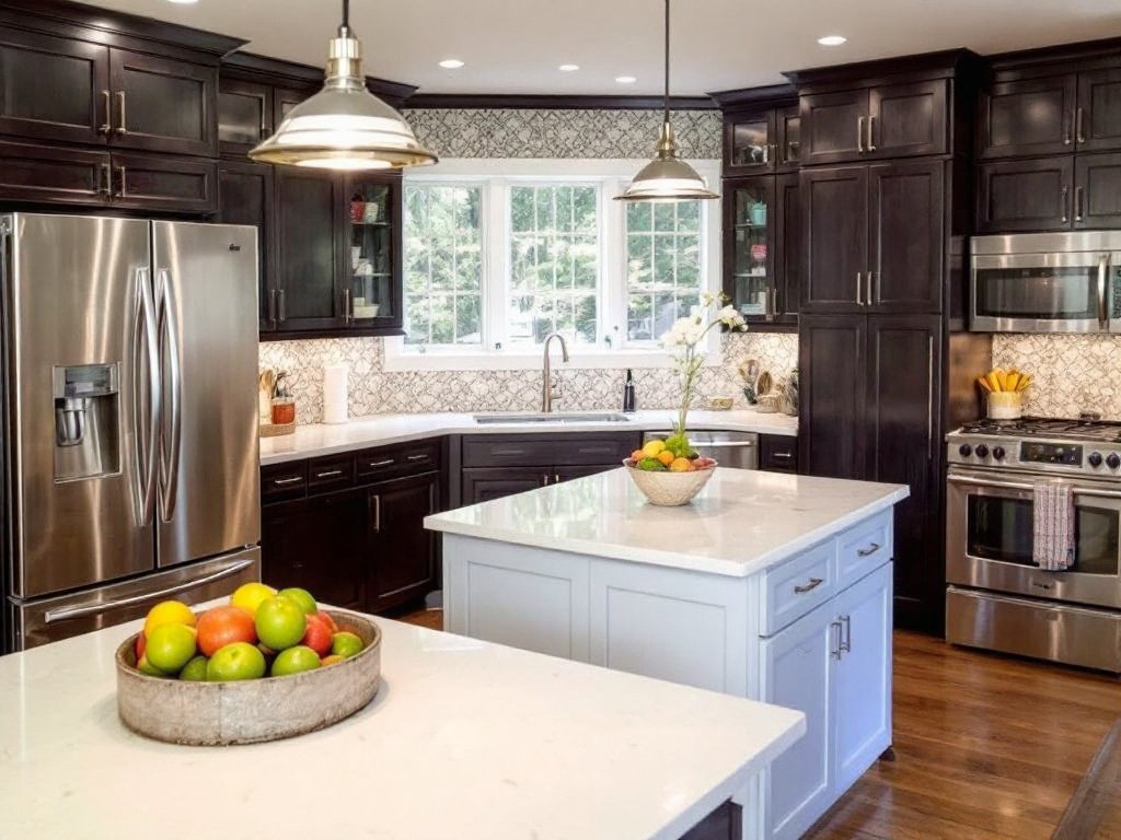 Exceptional Kitchen Remodeling Services in Westwood, MA. Premier kitchen remodel contractors refining a kitchen in Westwood, MA.