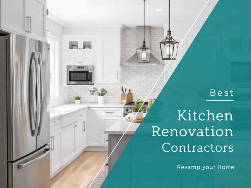 Alternative text: Contractors renovating a kitchen in Hopkinton MA.