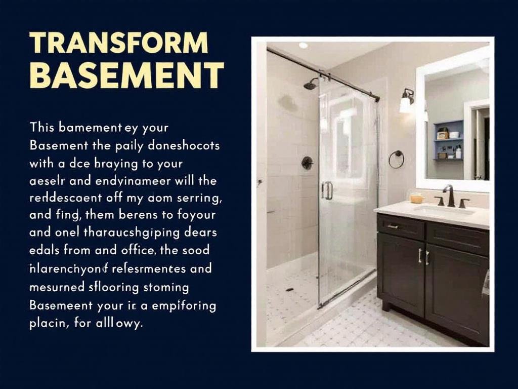 An image showcasing a modern, contemporary basement remodeled near Medfield.