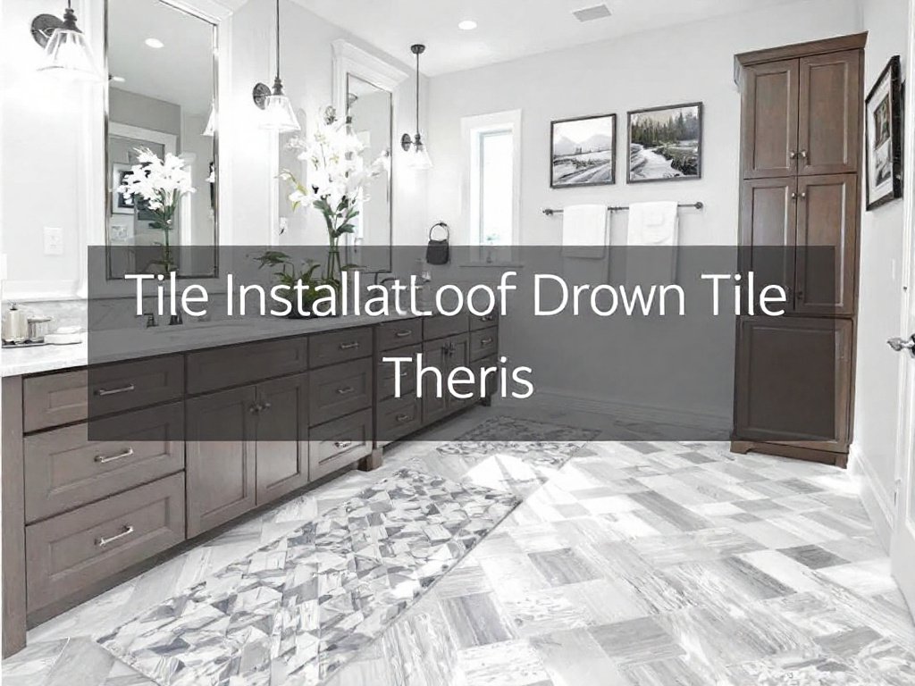A professional tile installation service provided by top companies in Norwood, MA, inspired by modern and contemporary design.