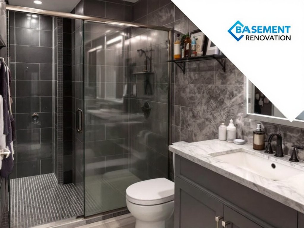 Picture showcasing tips and guidelines for basement renovation near Walpole.