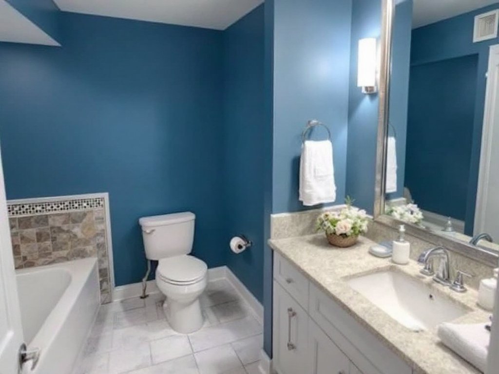 Modern basement remodel showcasing sophisticated contemporary design by expert remodelers in Melrose, MA.