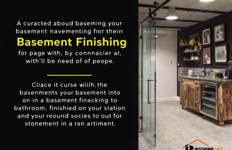 Transform Your Basement into a Living Haven with Expert Basement Finishing Near Stoneham