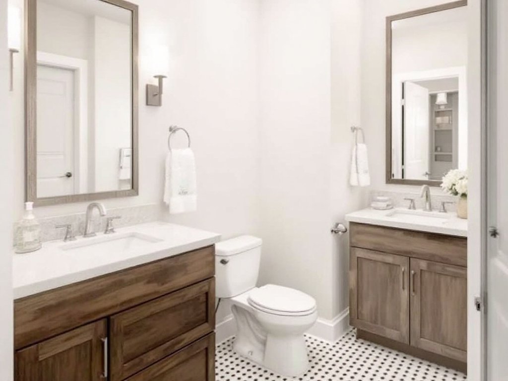 Alt Text: Professional team working on advanced basement finishing near Hopkinton.