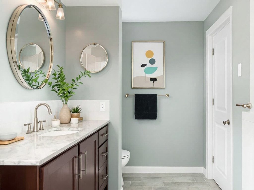 High-quality, modern, contemporary interior painting transforming spaces near Billerica MA.