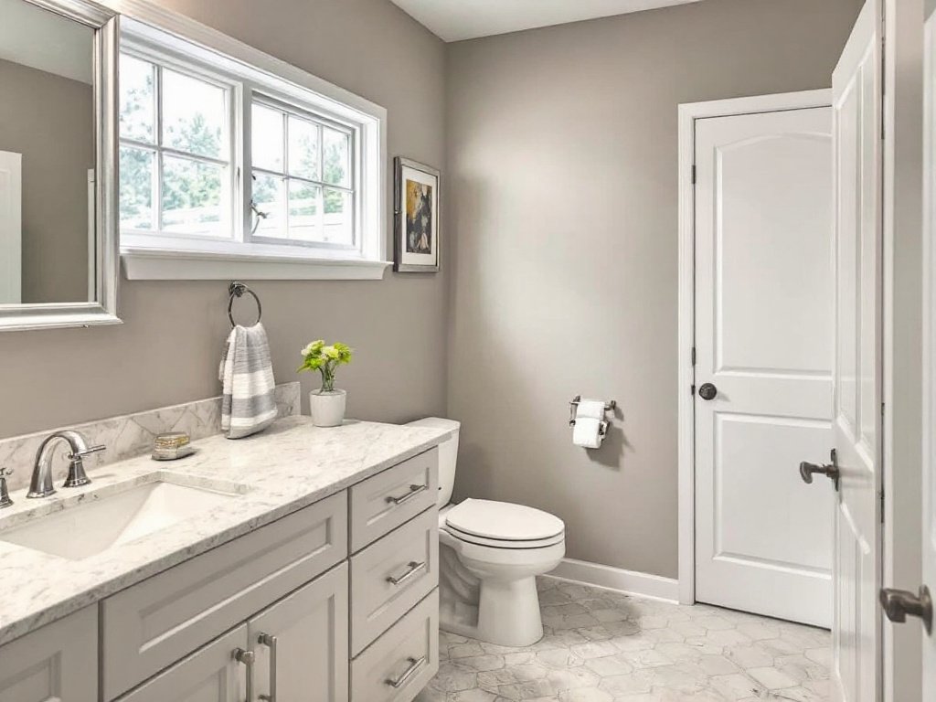 Cozy and stylish basement transformed through expert remodeling services in Weston, MA.