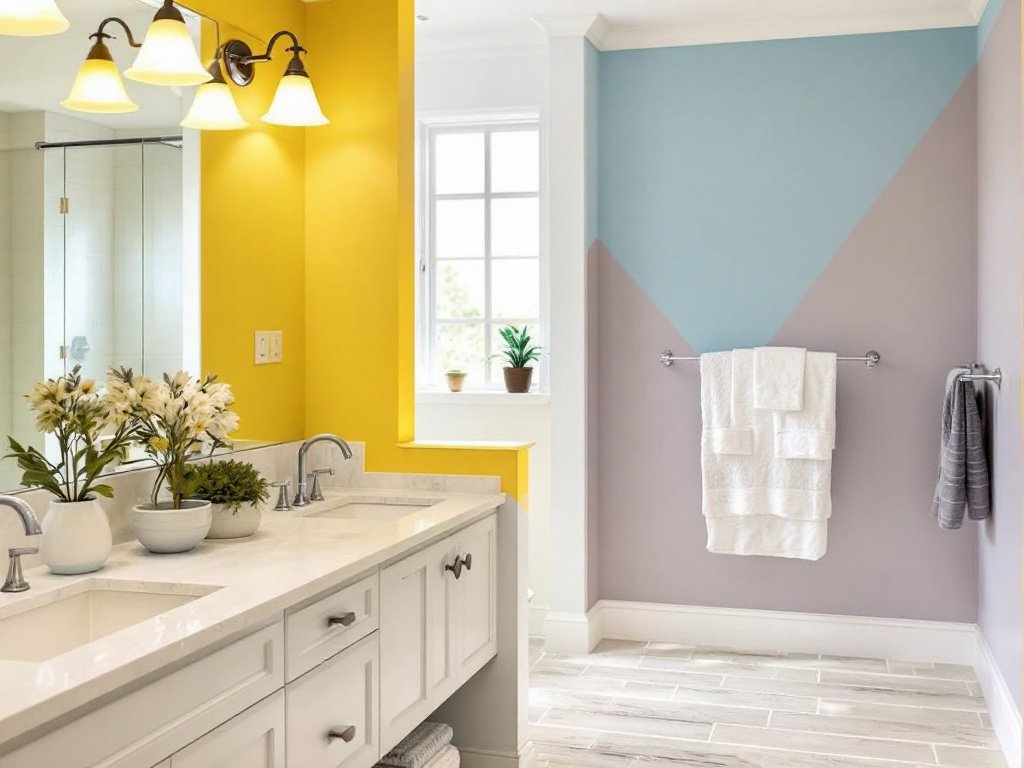 Expertise and Innovation Combined: Allow us to Introduce Your Future Painting Contractor Specialist in Contemporary Aesthetics. A skilled painting contractor showcasing modern and contemporary design aesthetics.