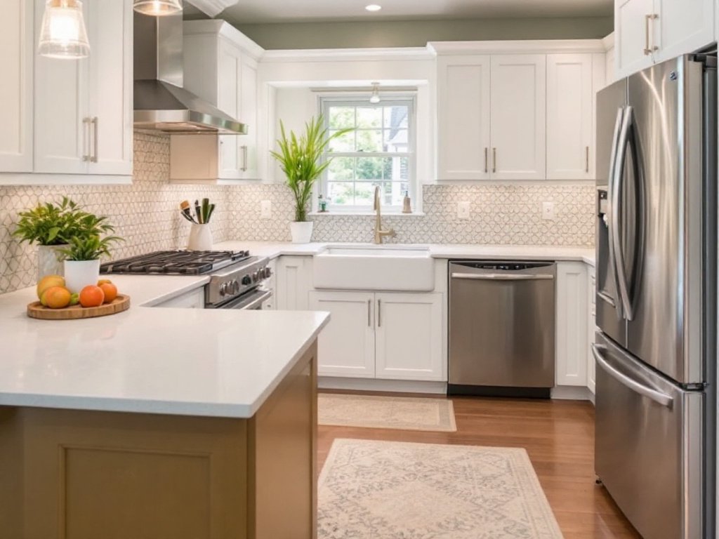 Contemporary kitchen design remodel by top-tier contractors in Concord, MA.