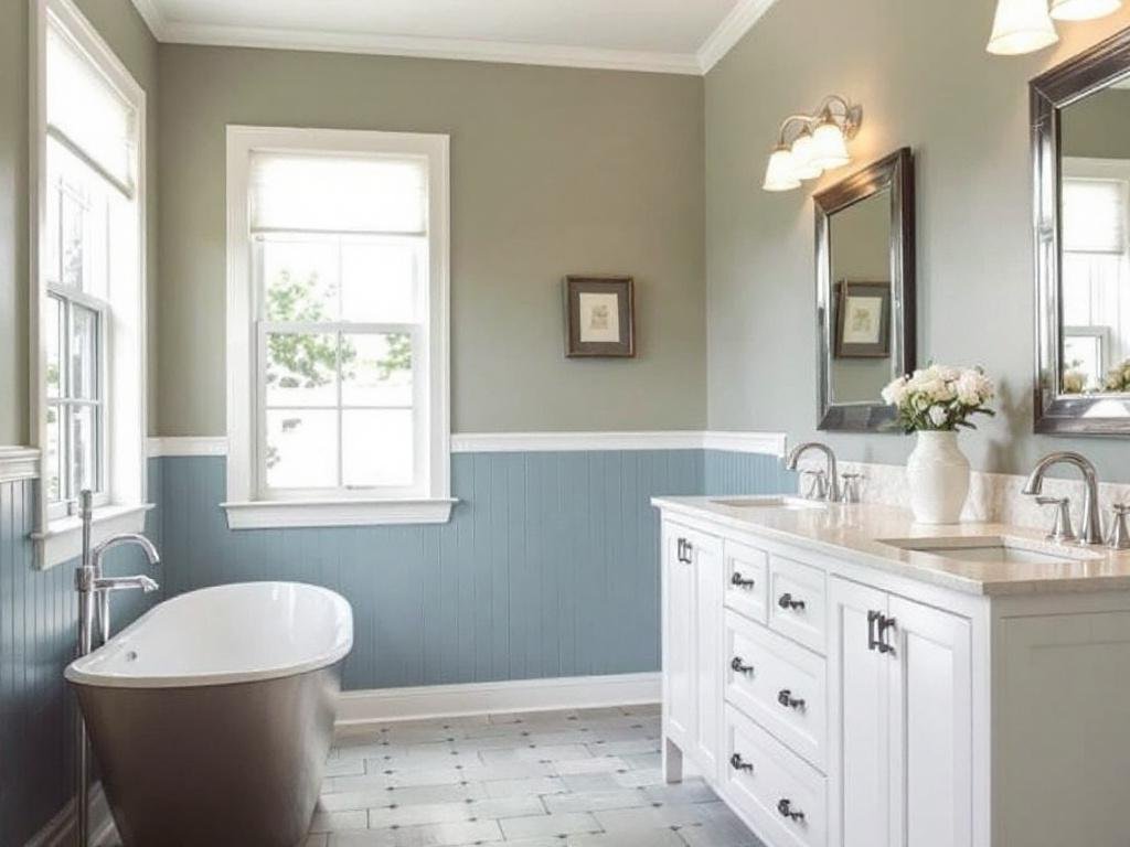 Add a New Age Aesthetic to Your Home with Our Modern Interior Painting Service. Interior of a freshly painted home with modern, contemporary design.
