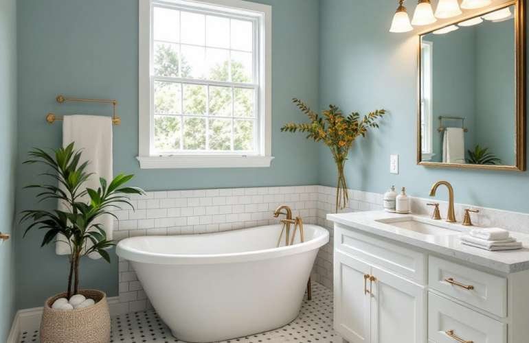 Discover High-Quality Interior Painters Near Milton, MA, for Exceptional Bathroom Remodeling