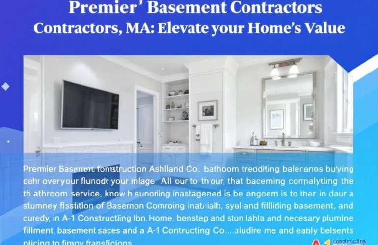 Locate Premium ‘Basement Contractors Near Ashland MA’: A Key to Enhancing Your Home’s Value.
