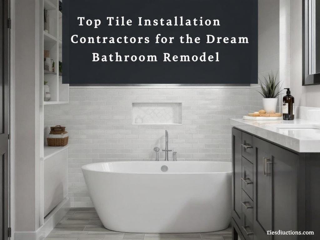 Dream Bathroom Remodel - Unsurpassed Tile Installation in Milton, MA. A modern, contemporary bathroom remodel in Milton, MA completed by top-rated tile installation contractors.
