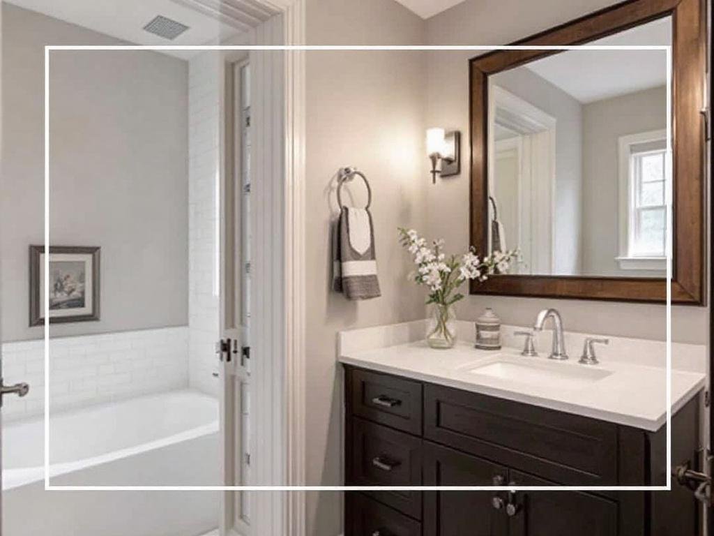 Caption: Experience a fresh, modern impact with our Bathroom Remodeling Service in Acton, MA. Alt Text: Newly transformed modern, contemporary bathroom designed by Bathroom Remodeling Service in Acton, MA.