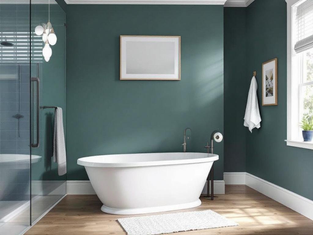 Professionals specializing in modern and contemporary interior painting in Quincy, MA, transforming a living space into a new masterpiece.