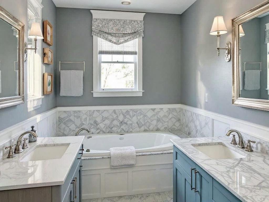 Experienced professional applying a fresh coat of paint on an interior wall in Quincy, MA.