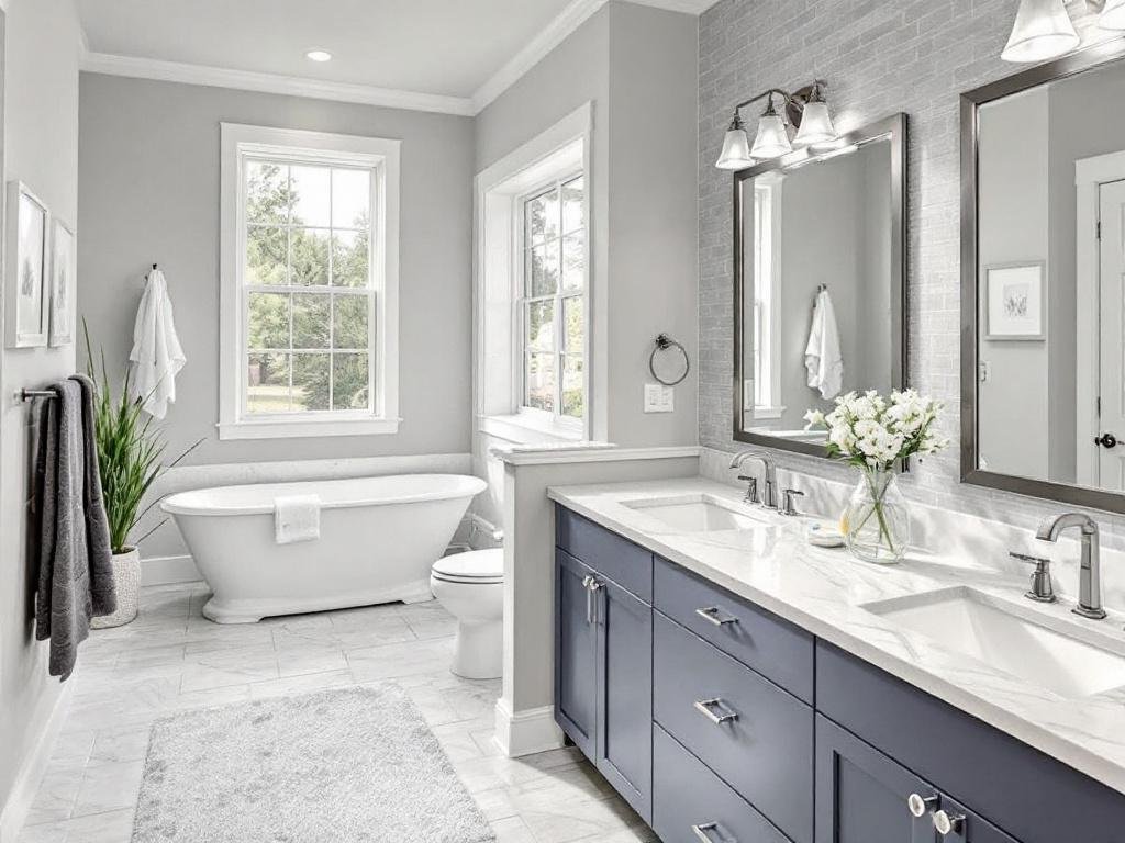 Premier Network of Bathroom Remodeling Contractors in Dedham, MA. A collage of top-notch general construction contractors in Dedham, MA, skilled in bathroom remodeling.