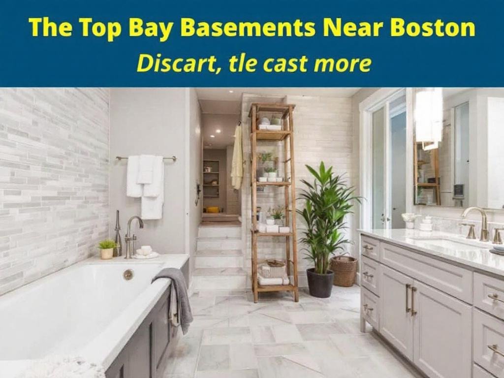 Expert basement remodelers enhancing a basement space near Boston.