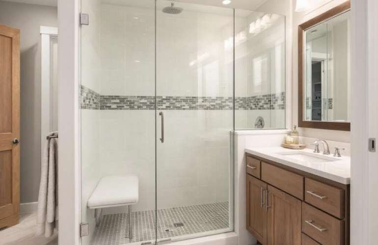 Unveiling the Elegance of Custom Walk-In Shower Installation
