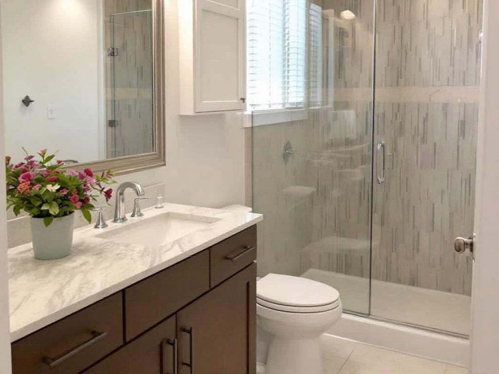 Image of exceptional general contractors near Wellesley MA for bathroom remodeling projects.