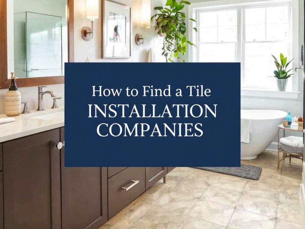 Unraveling Top-notch Tile Installation Services in Norwood, MA. Display of the process of finding the best tile installation companies near Norwood, MA.