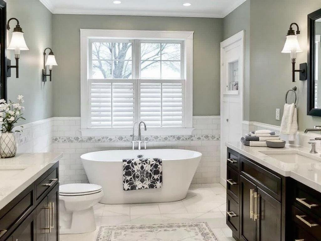 Unearthing Top-Notch Bathroom Contractors in Norwood, MA Alt Text: Hands holding a magnifying glass over a list of bathroom contractors in Norwood, MA.