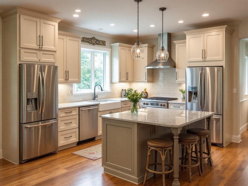 Experienced kitchen renovation contractors engaged in creating luxurious spaces in Winchester MA.