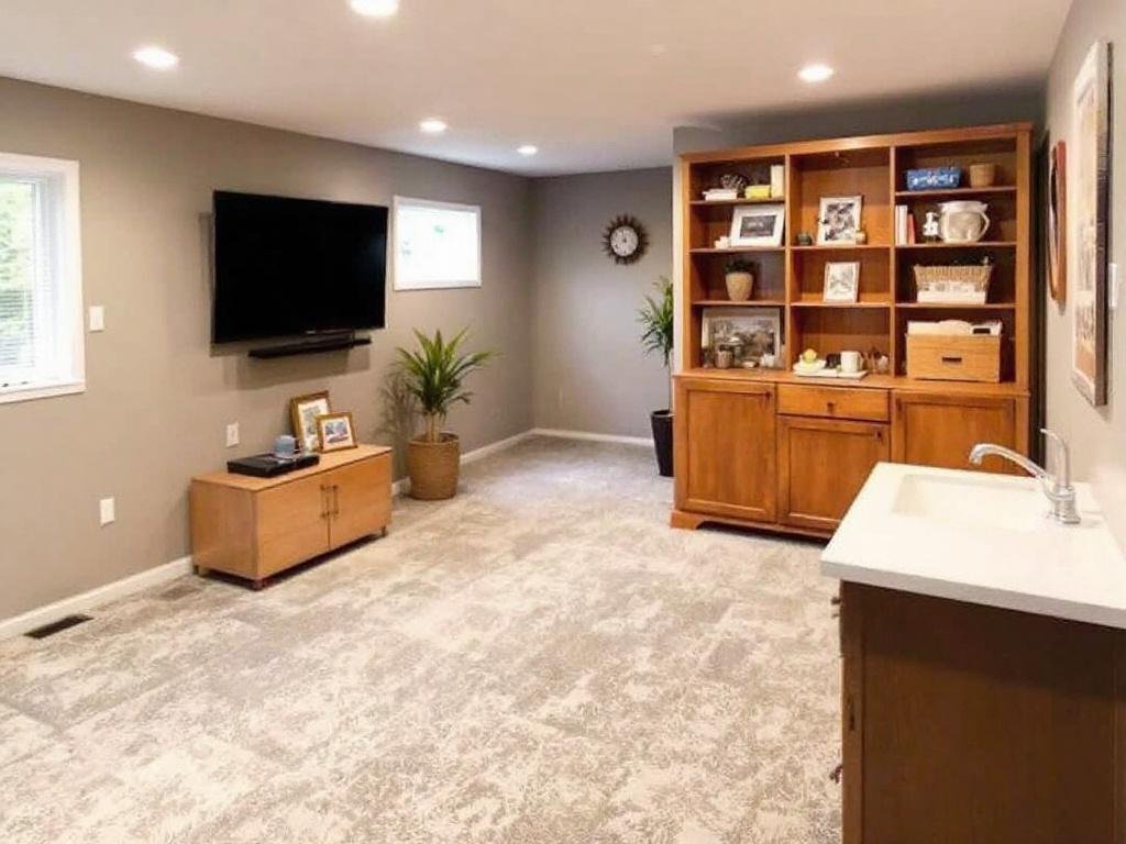 Alt text: Cover image of the comprehensive guidebook on basement finishing and remodeling.